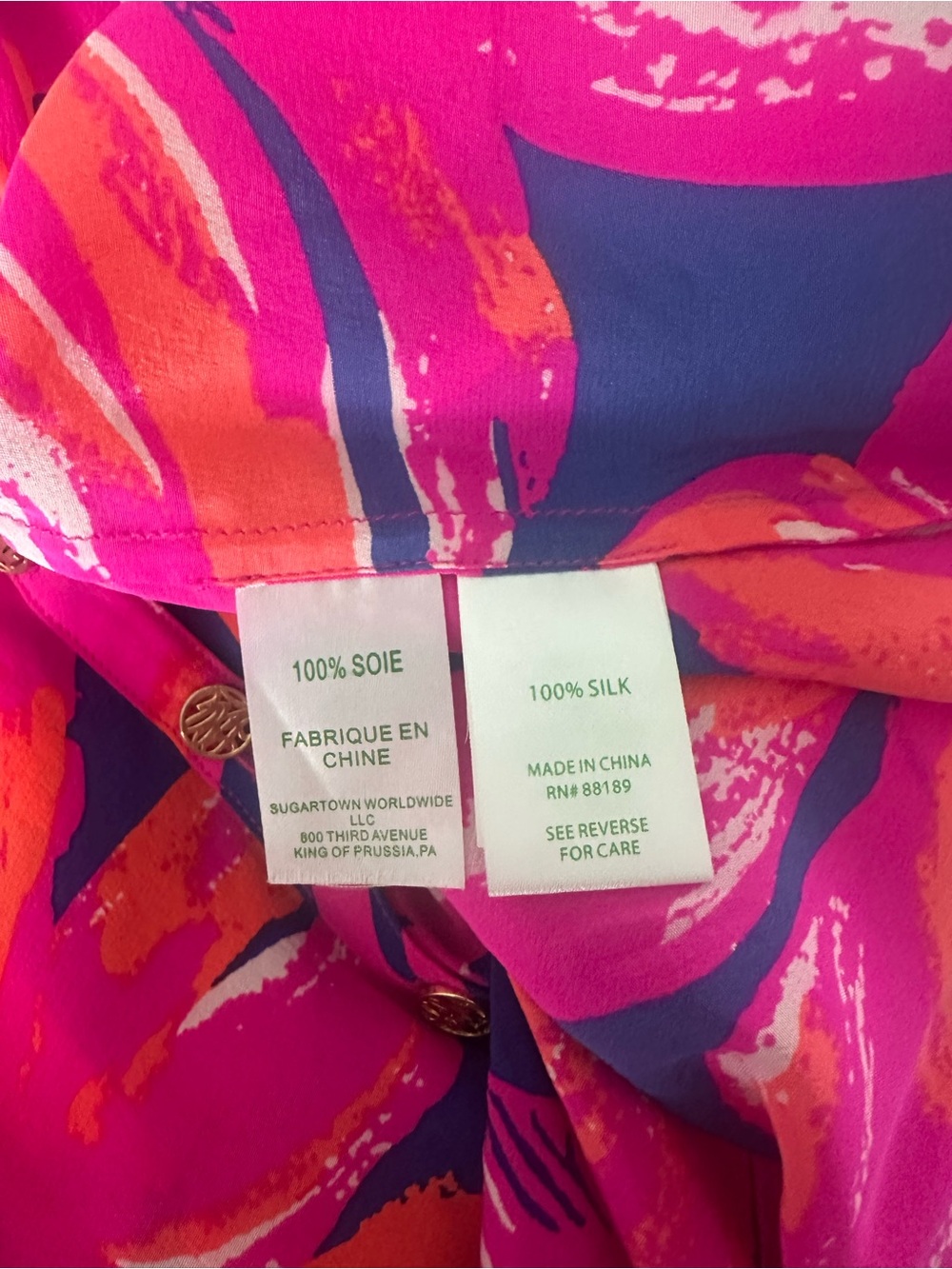 Lilly Pulitzer Elsa Blouse - Picture 4 of 4